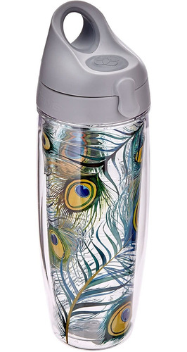 Tervis Tumbler Plumas De Pavo Real Wrap Botella De Agua Con 