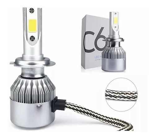 Luces Led C6 Original H4 H13 9004 9007 6000k Precio Unidad