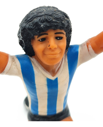 Muñeco De Goma Antiguo Diego Maradona - Juguete (Usado)