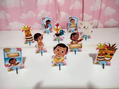 Moana Baby Kit 10 Display Em Mdf 30 Cm