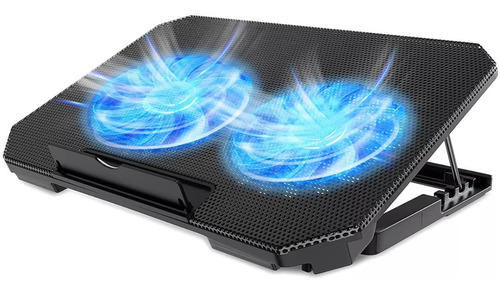 Cooler Para Laptop De 2 Ventiladores Led Gamer