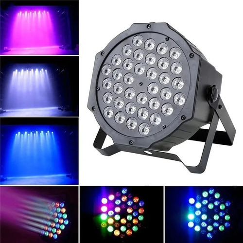 Imagen 3 de 5 de Luces Proton Rgb Profesional 36 Led Techo Fiestas Dj