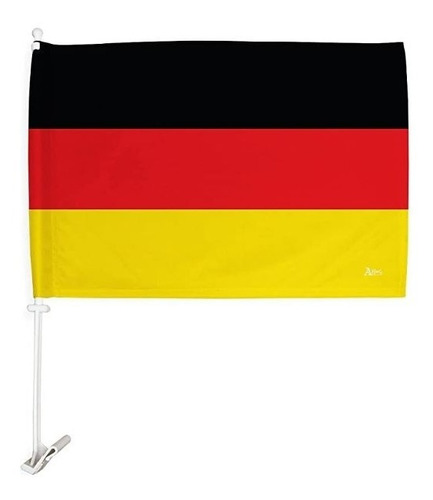 Bandera De Alemania De 45cm X 30cm Con Soporte Plástico
