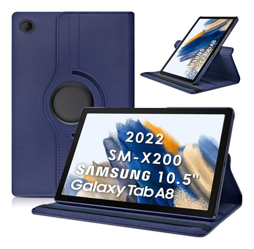 Cover 360° + Lapiz Tactil Para Samsung Tab A8 10.5 Sm-x200