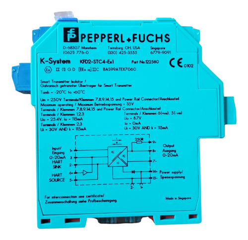 Barrera Pepperl+fuchs Kfd2-stc4-ex1