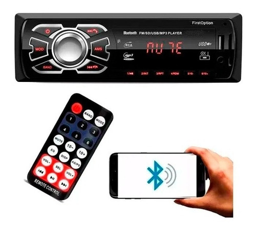 Mp3 Player Automotivo Usb Aux Radio Micro Sd