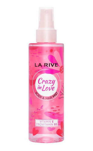La Rive Crazy In Love Body & Hair Mist Body Splash Fem 90ml
