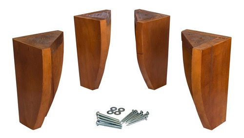 Imagen 2 de 8 de Patas Para Cama Europea Cic. Kit Clasico De Patas Cic.