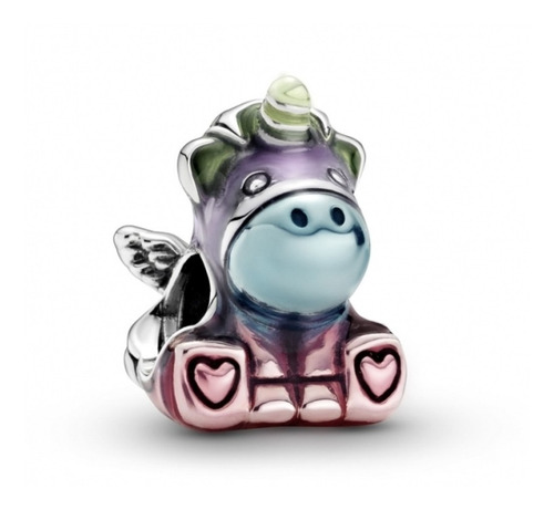 Pandora Original Charm Bruno El Unicornio, Plata De Ley 