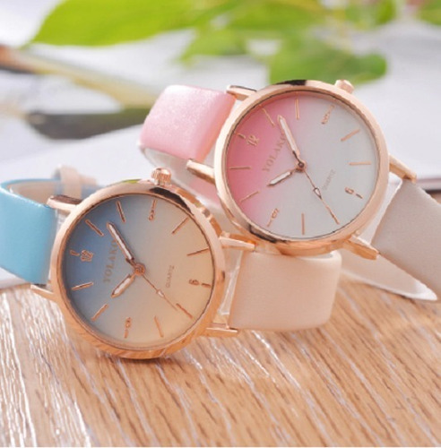 Reloj Pulsera Mujer Dama Niña Minimalista Cuarzo