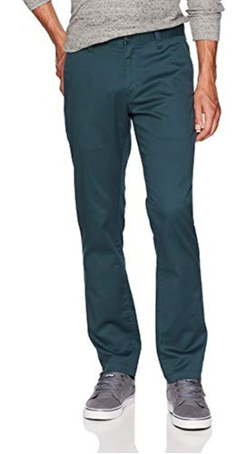 Volcom Hombres Frickin Modern Fit Stretch Chino Pant