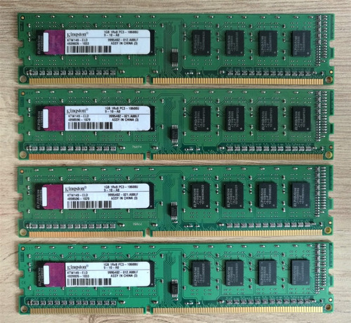 Kit Memoria Ram Ddr3 1333mhz 4gb (4x1gb) Kingston Ktw149-eld