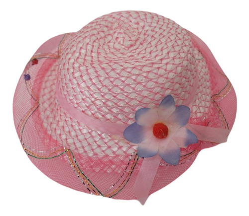 Capelina Sombrero Infantil Niña Nena Verano Sol Colores