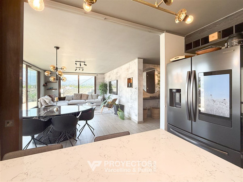 Exquisito Penthouse Con Azotea Venta De 3 Dorm. En Vitacura