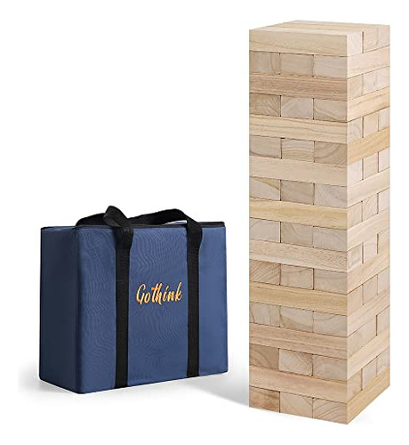 Juego De Torre Gothink De 1.1m Con Funda, 54 Piezas