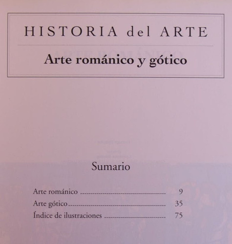 Historia Del Arte 4 Arte Románico Y Gótico - Ed Folio