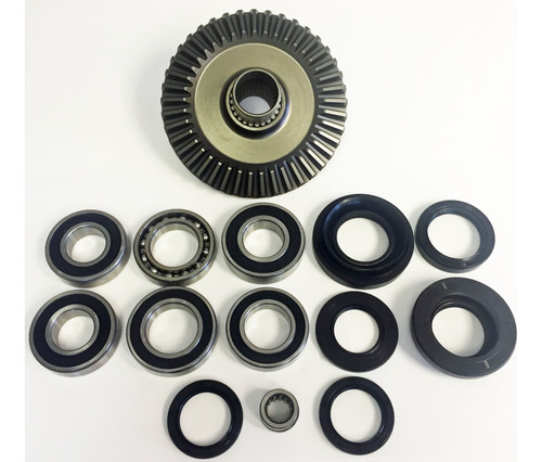 Trasero Ring Gear & Completo Diferencial Kit Rodamiento Para