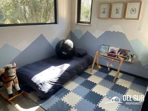 Casa Moderna Rodeada De Bosque En Loteo Urbanizado Sta Clara