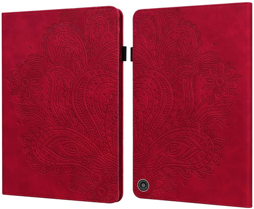 Funda Apoll Para Tableta Kindle Fire Hd 10 2021 Rojo