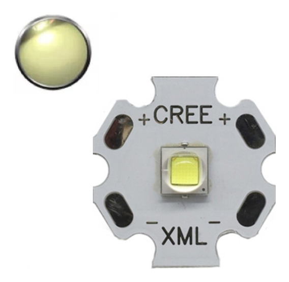شاهد التلفاز مقتصد العلوي  Super Chip Led Cree 10w Xml T6 Lanterna Branco Natural 4000k | MercadoLivre