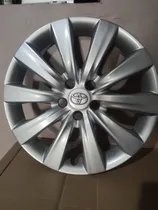 Comprar Tapón Polvera De Rin Toyota Corolla R16 10 Brazos Plateado