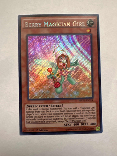 Berry Magician Girl Secret Yugioh