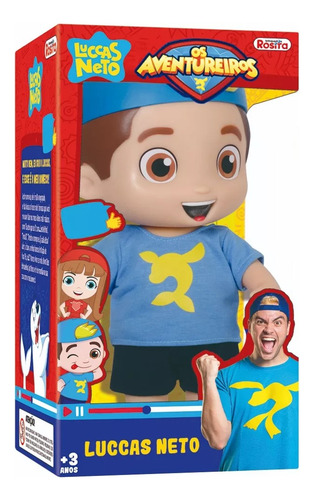 Kit Lucas Neto Aventureiros Luccas Neto E Gi 2 Bonecos