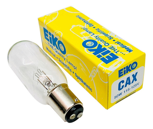 Foco Cax Lampara Incandescente 50w 120v Ba15d Eiko Factura