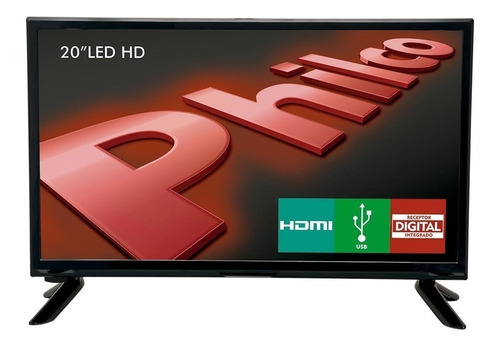 Tv 20 Pol Philco Led Hd Ph20m91d Caminhão Ônibus Trailer 12v