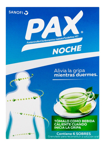 Pax Noche Limon Cja X 6 Sobres - Und a $2433