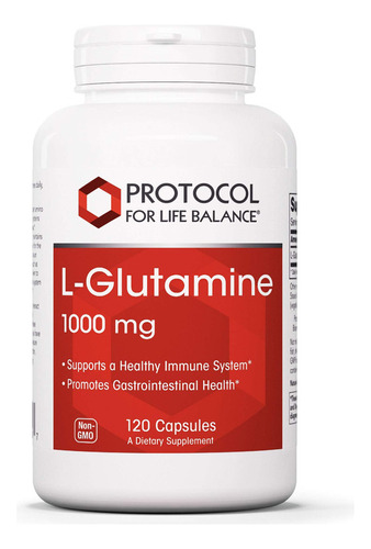 Protocol L-glutamina 1000 Mg - Apoya La Salud Intestinal Y L