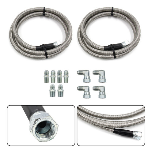Líneas Manguera Enfriador Transmisión Para Th350 700r4 Th400