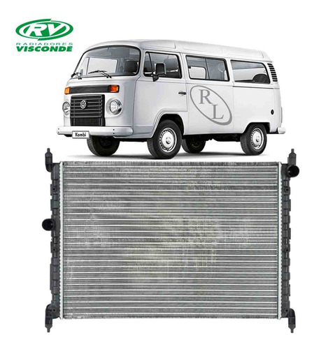 Radiador Original Kombi 1.4 2005 2006 2007 2008 2009 A 2011