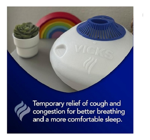 Vicks Vaporizador Warm Steam Alivio Tos Y Congestión