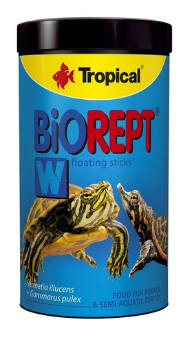 Ração P/ Tartarugas Aquáticas Tropical Biorept W 300g