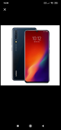 Lenovo Z6 6 Gb 128 Gb Azul 6.39  Smartphone Na Tela Impressã