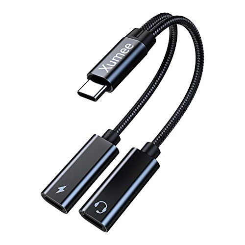 Divisor Usb C, Auriculares Usb C Duales Y Adaptador De ...