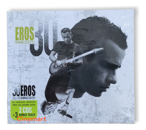 Eros Ramazzotti 30 Años De Eros Ramazzotti 2 Cd + 1 Dvd