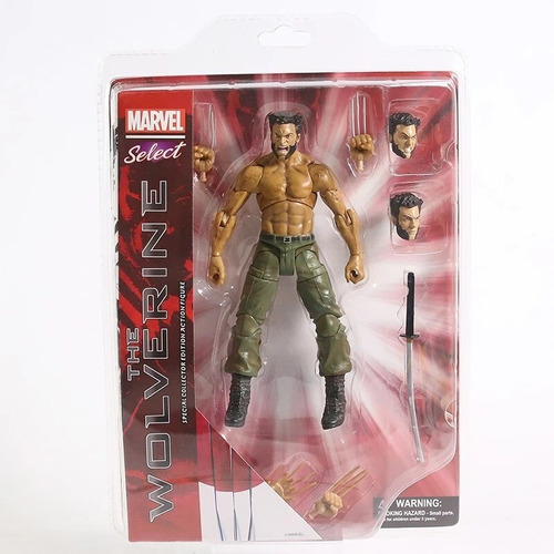 Figura De Acción De Disney Marvel Wolverine X-men Logan De 1