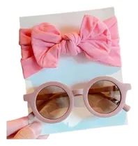Comprar Balacas Diadema Moños Niña Bebe Más Gafas De Sol