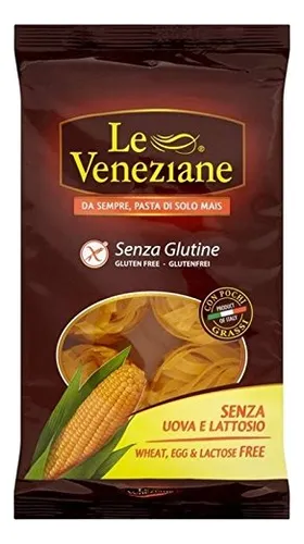 Tagliatelle Sin Gluten Y Sin Trigo Le Veneziane 250g