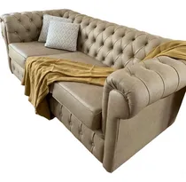 Comprar Sillón Sofá Chesterfield Classic 3c Eco Cuero Talampaya 