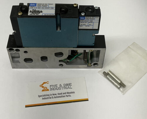 Mac 92b-ach-bk1-du-ddap-1dm 92 Series 24vdc Solenoid Val Ggi