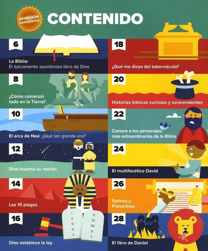 Imagen 2 de 6 de Biblia Infográfica Para Niños De 0 A 99