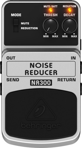 Imagem 3 de 3 de Pedal Behringer P/ Guitarra Nr300 Noise Reducer