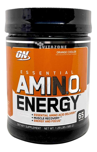 Amino Energy Sabor Naranja 65 Serv.  585 Grs On.