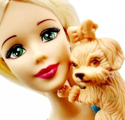 Muñeca Poppi Doll Kiara Y Su Mascota
