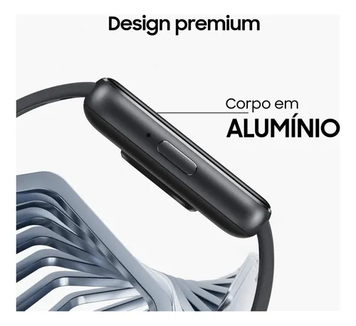 Samsung Smartwatch Galaxy Fit3 Grafite | Frete grátis