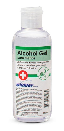 Alcohol Gel Winkler 100ml