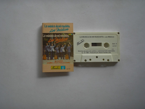  Los Medicos La Musica De Mi Ranchito Casete Colombia 1990